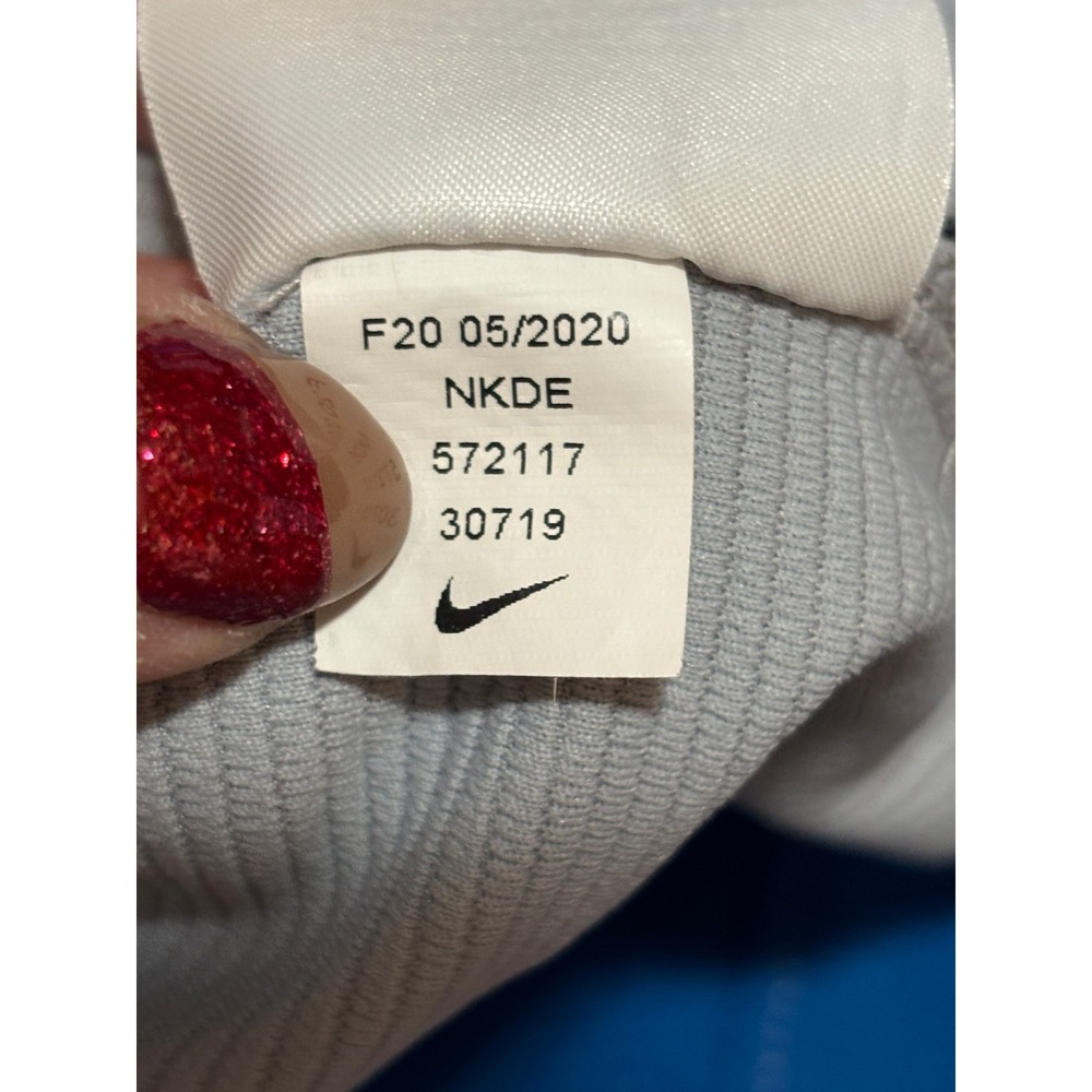 Nike Detroit Lions NFL On-Field Dri-FIT Quarter-Zip Pullover Grey Blue XL - Picture 8 of 9